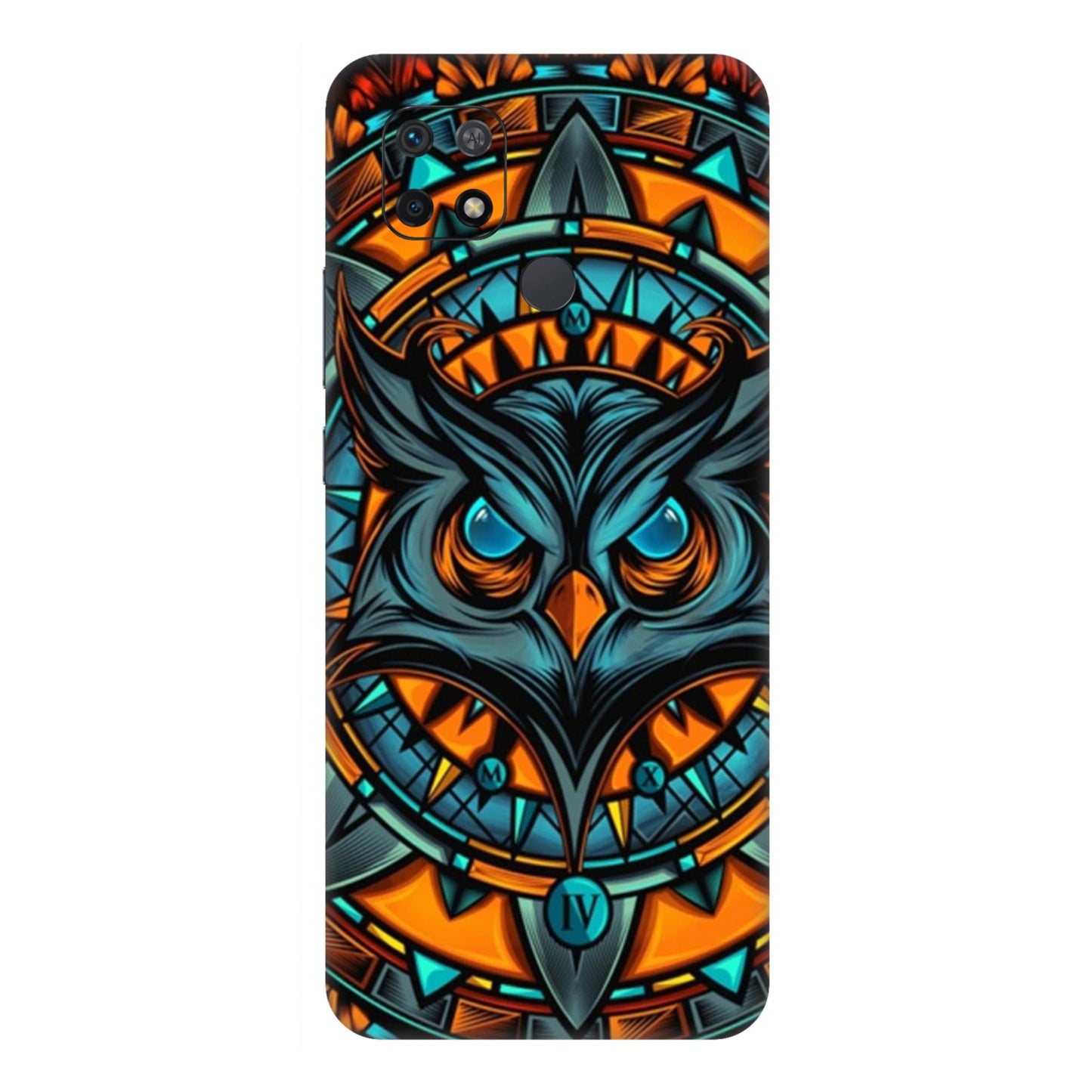 Spirit Owl Mandala Mobile Skin For Redmi 10