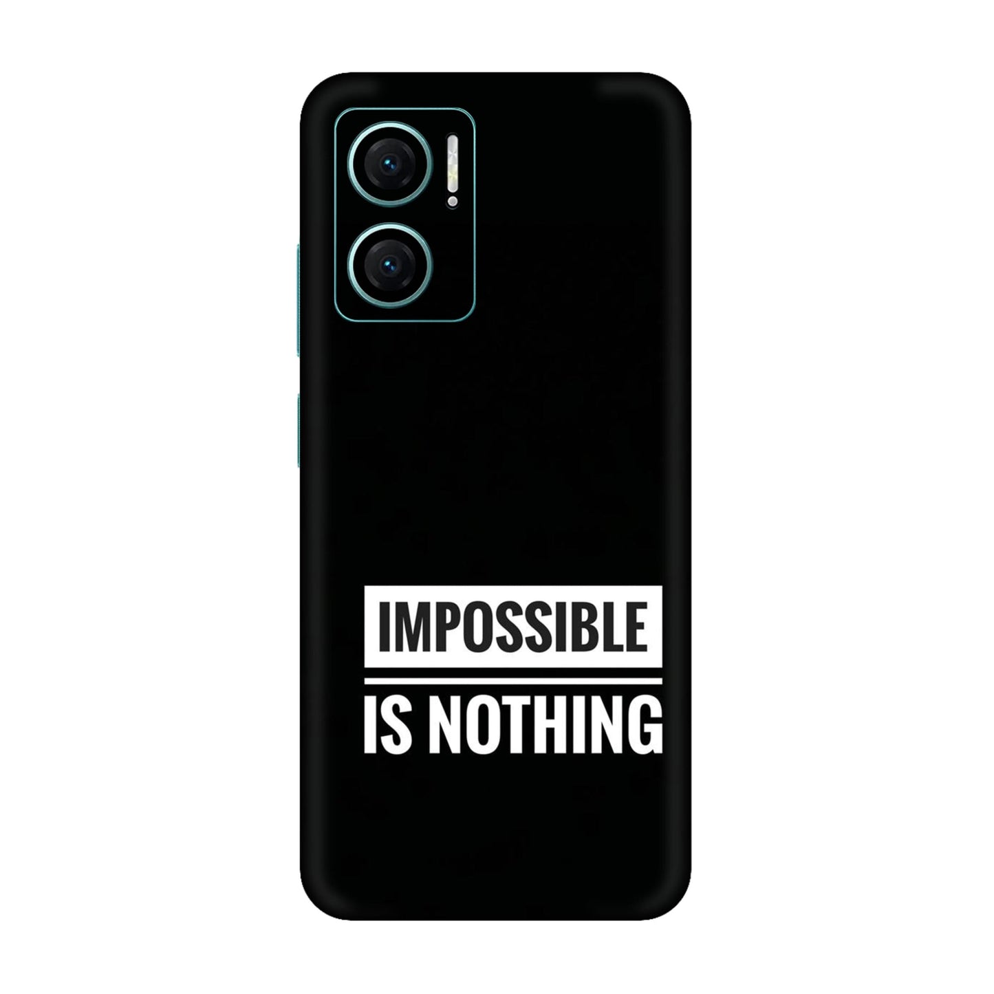 Motivational Text Mobile Skin For Redmi 10 5g