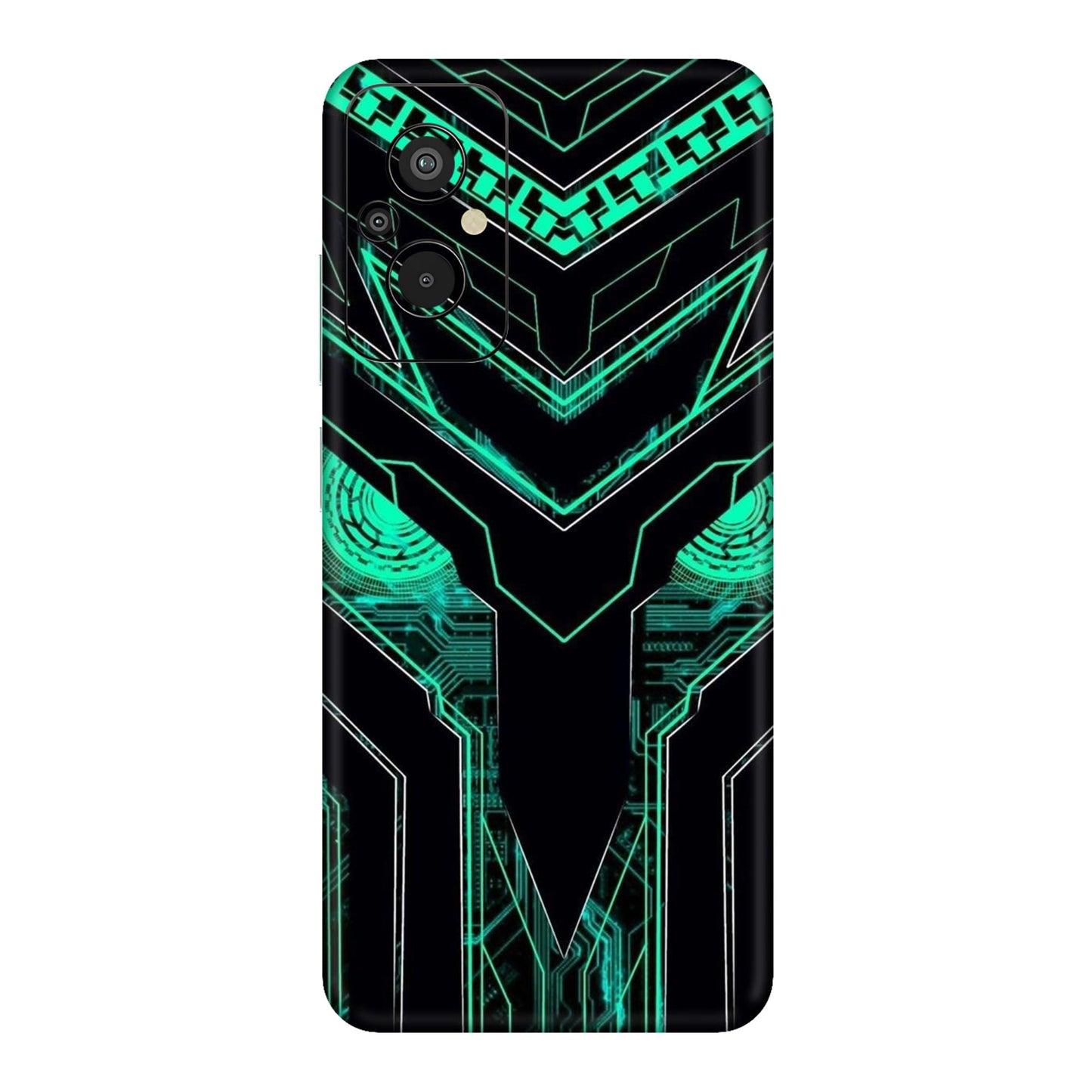 Neon Circuit Predator Mobile Skin For Redmi 11 Prime