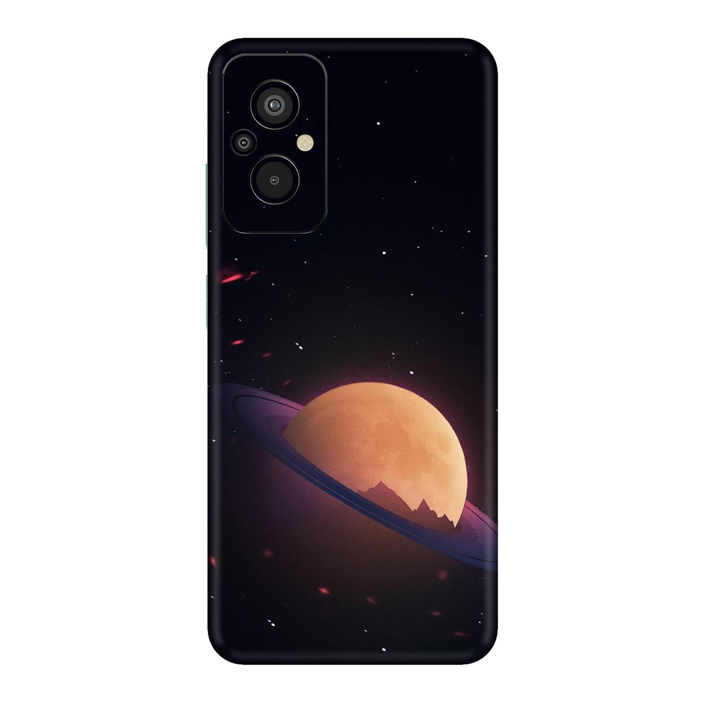 Ethereal Sunset Ring Mobile Skin For Redmi 11 Prime