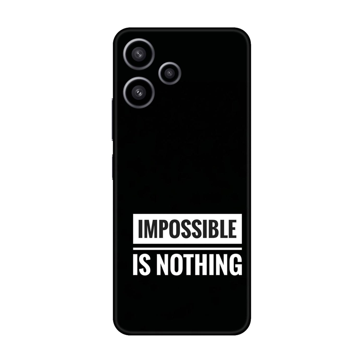 Motivational Text Mobile Skin For Redmi 12 5g