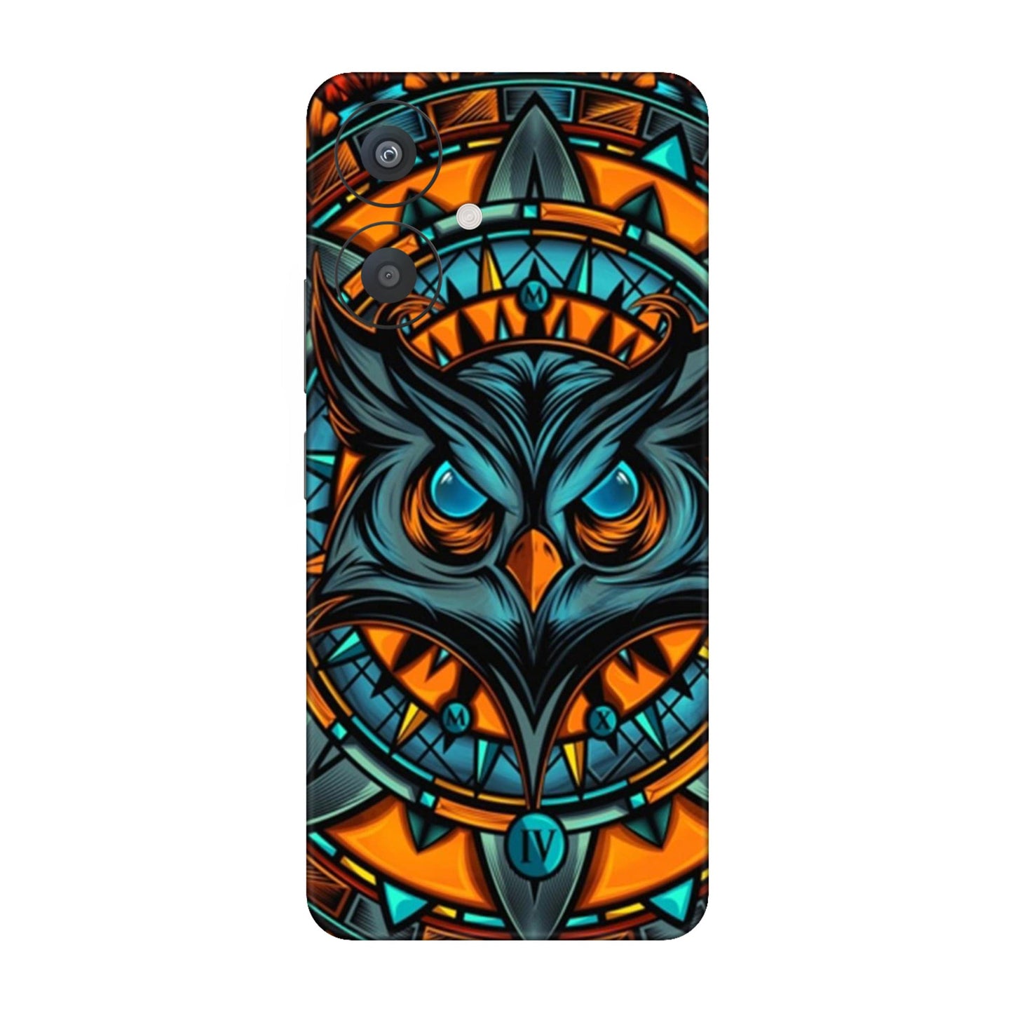 Spirit Owl Mandala Mobile Skin For Redmi 13C 5g