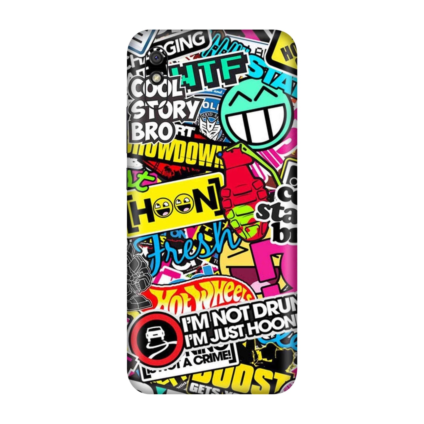 Hoonigan Sticker Bomb Mobile Skin For Redmi 9A
