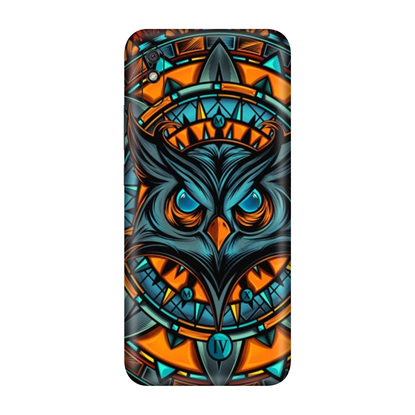 Spirit Owl Mandala Mobile Skin For Redmi 9A