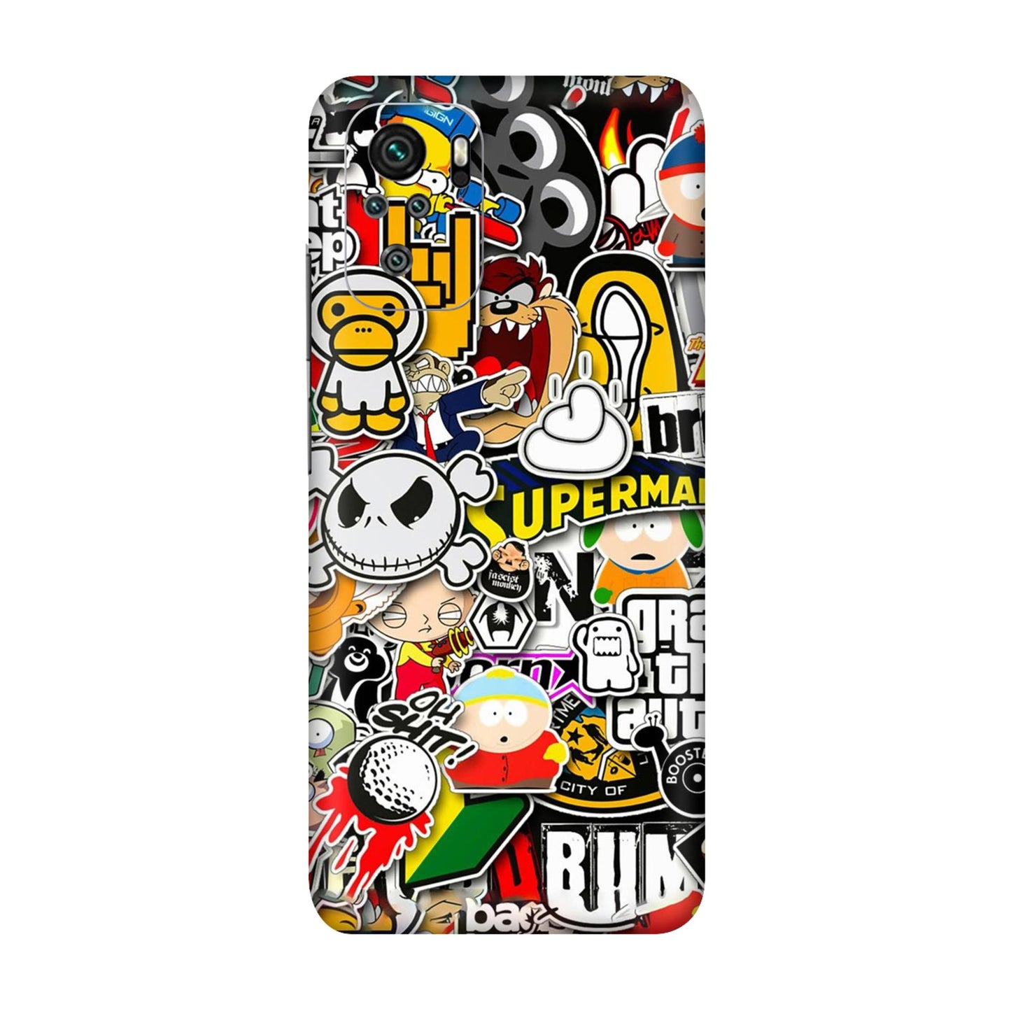 Sukuna Tongue Out Energy Mobile Skin For Redmi Note 10
