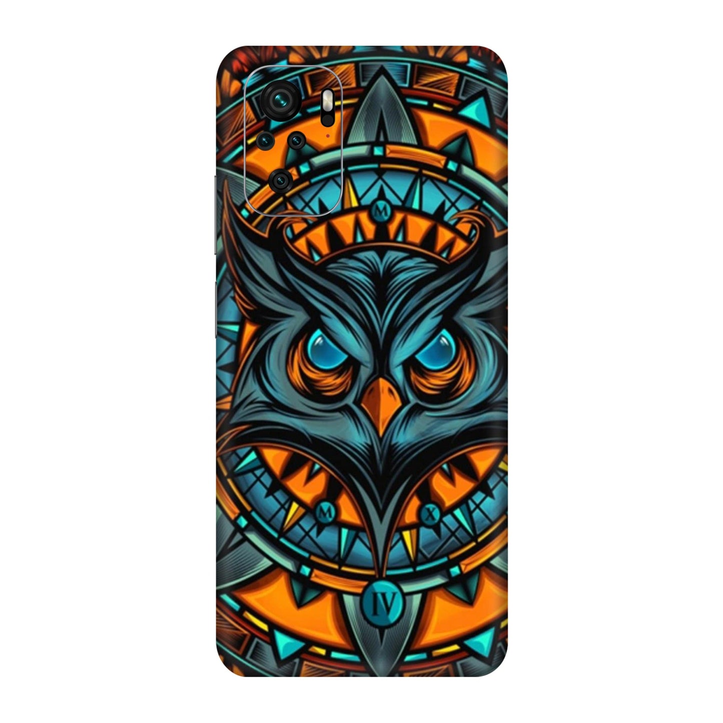 Spirit Owl Mandala Mobile Skin For Redmi Note 10S