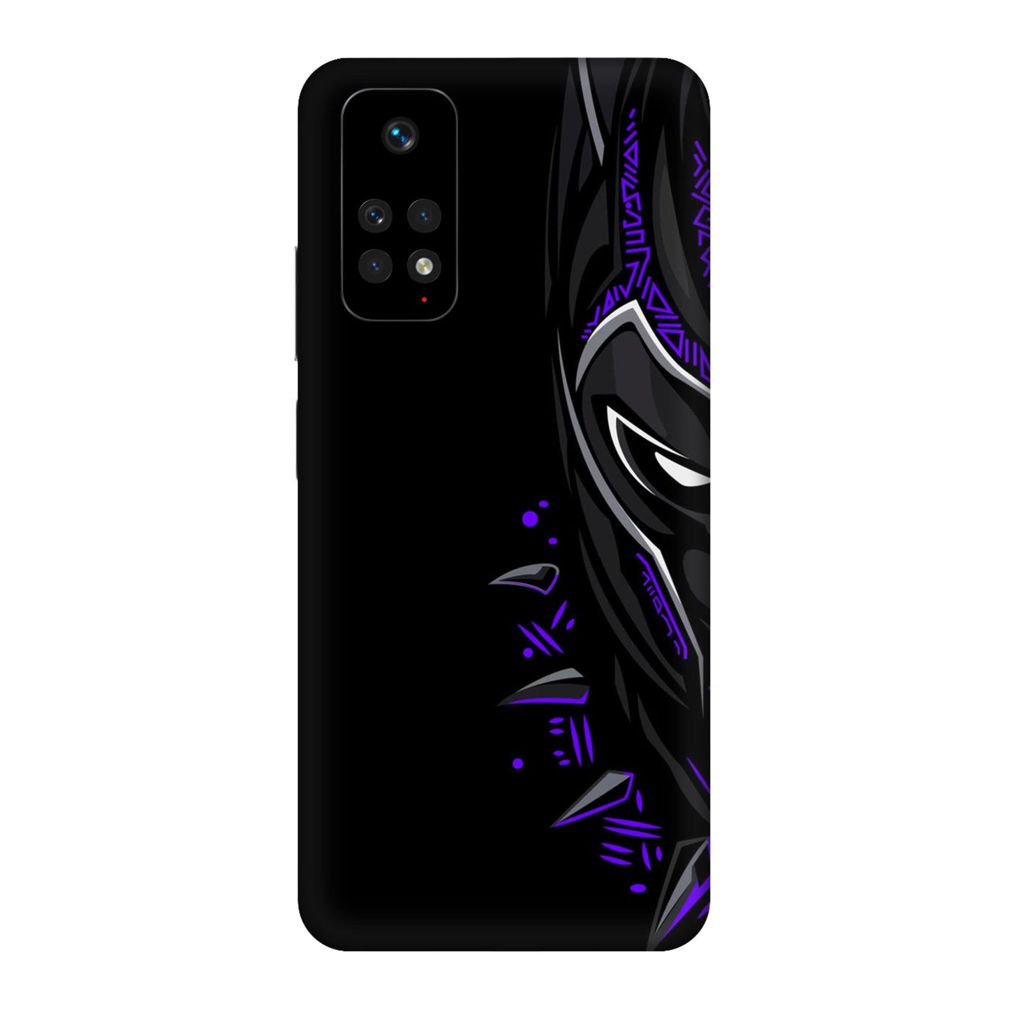 Neon Vibe Cat Mobile Skin For Redmi Note 11