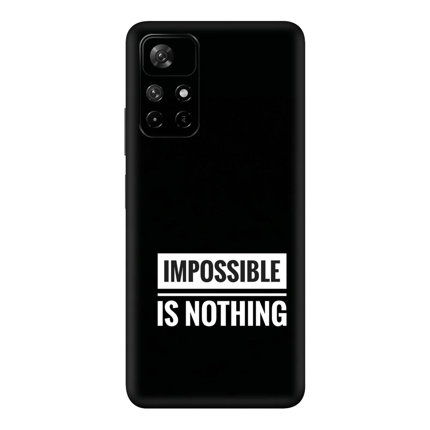 Motivational Text Mobile Skin For Redmi Note 11T 5g