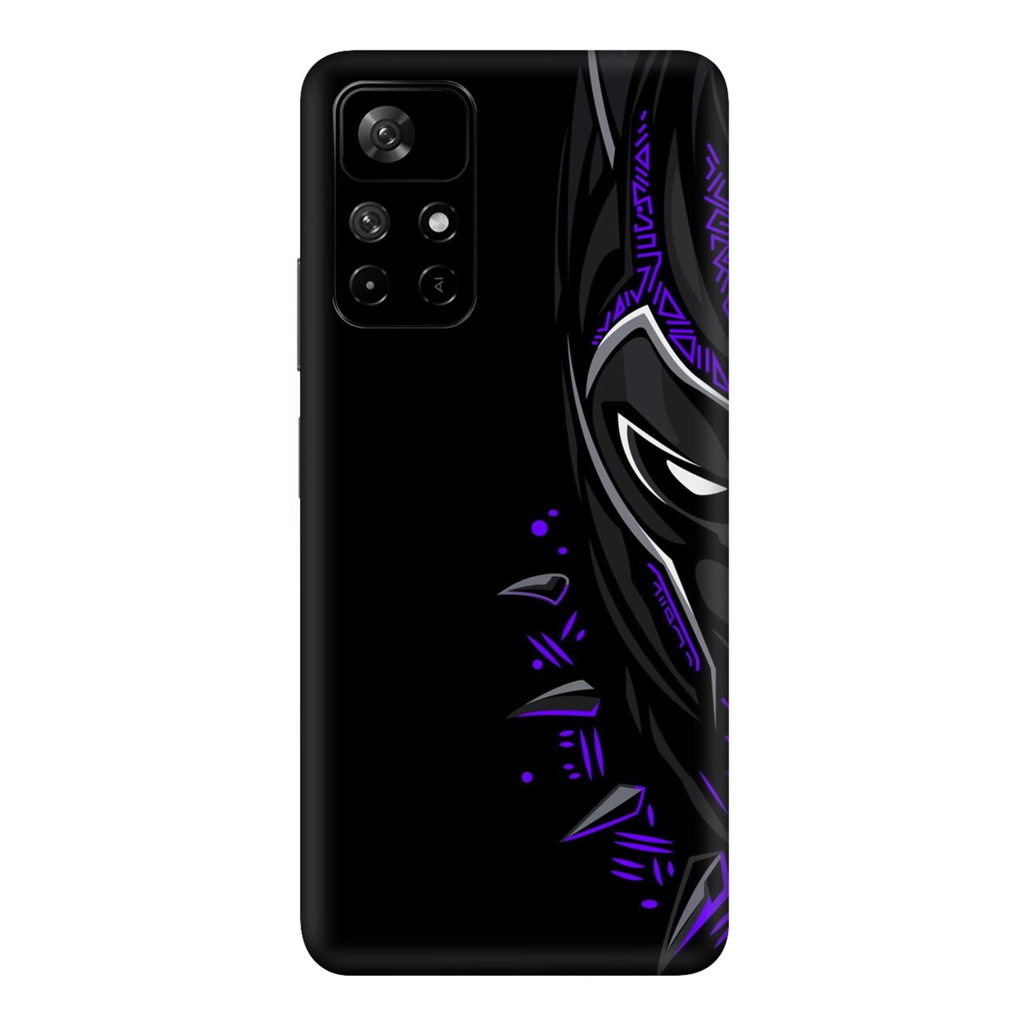 Neon Vibe Cat Mobile Skin For Redmi Note 11T 5g