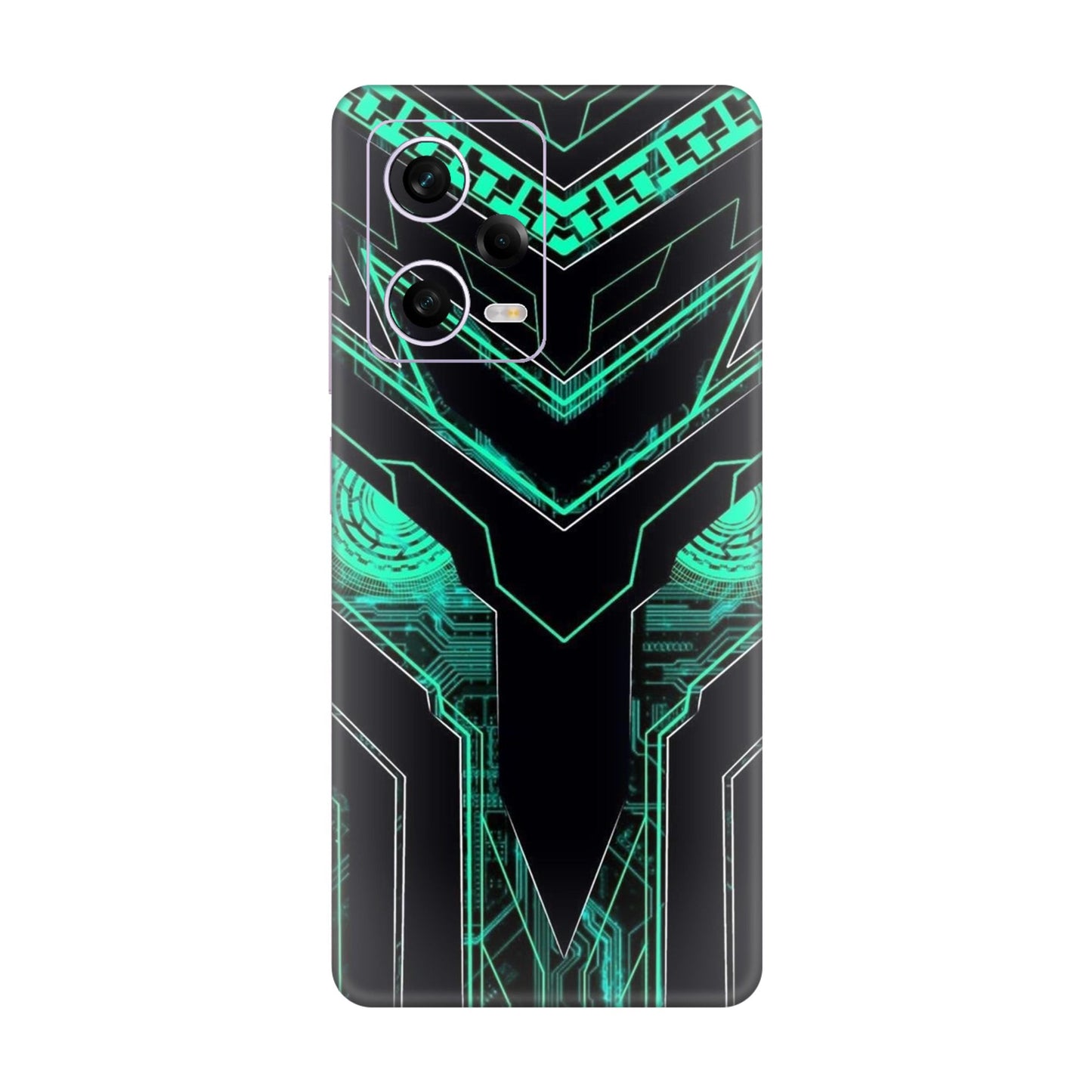 Neon Circuit Predator Mobile Skin For Redmi Note 12 Pro 5g