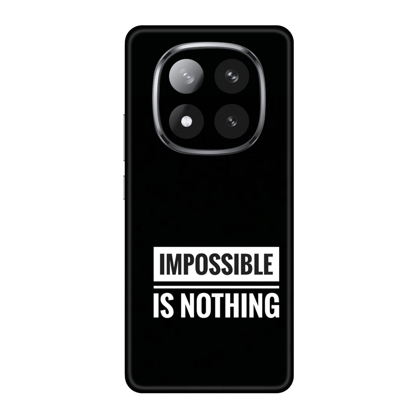 Motivational Text Mobile Skin For Redmi Note 14 Pro Plus 5g