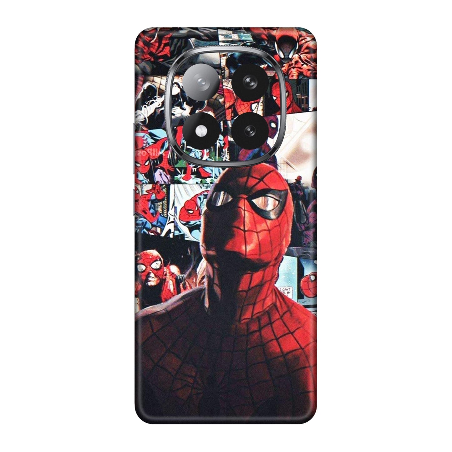 Vintage Spider Man Collage Mobile Skin For Redmi Note 14 Pro Plus 5g