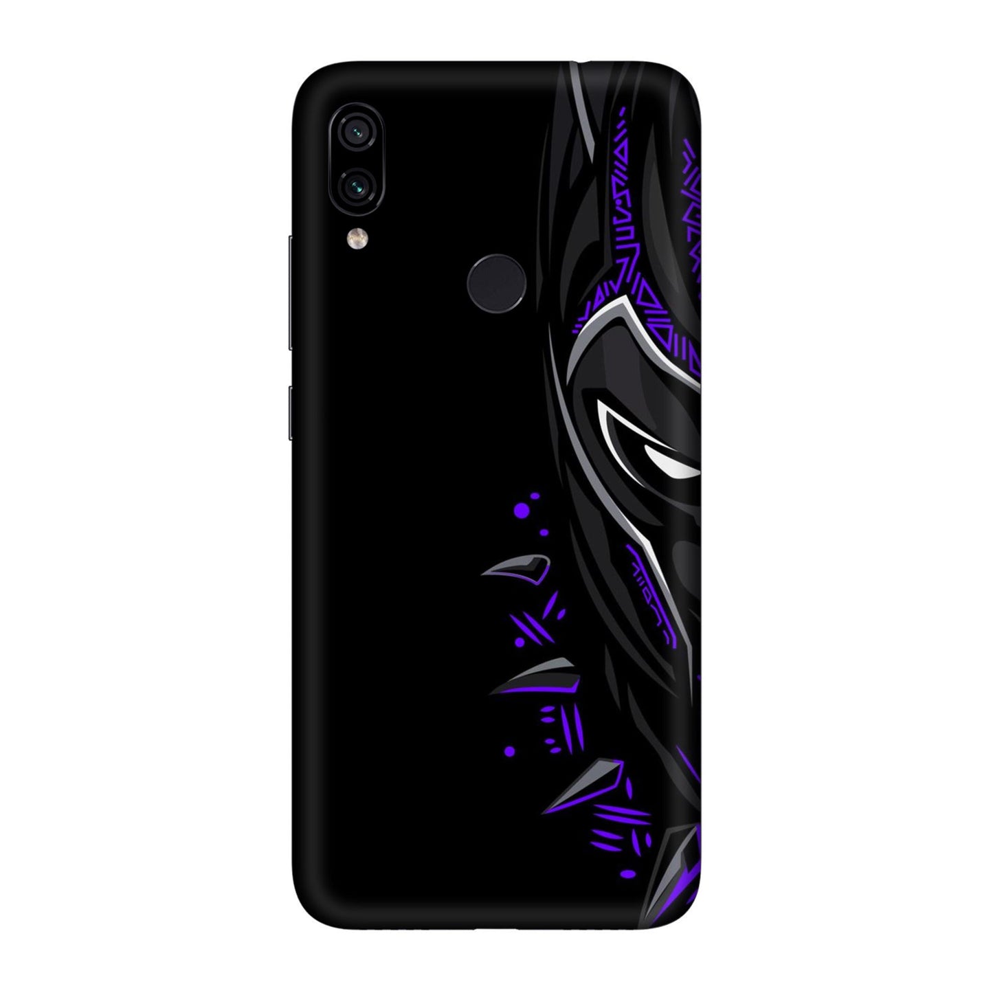 Neon Vibe Cat Mobile Skin For Redmi Note 7