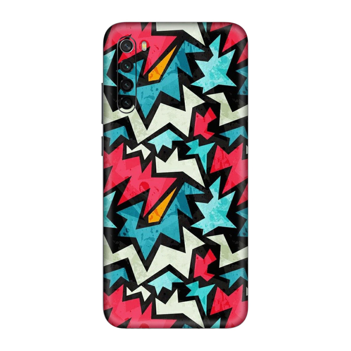 Abstract Urban Energy Mobile Skin For Redmi Note 8