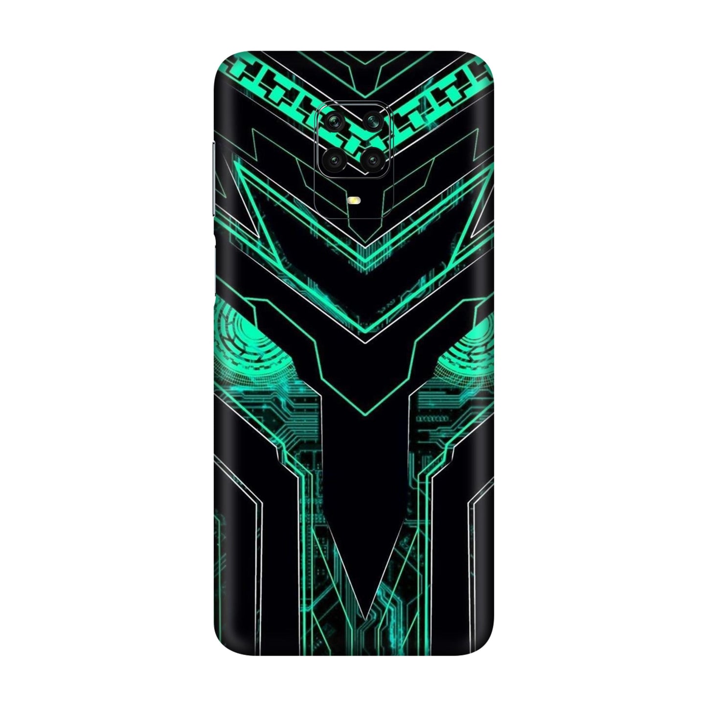 Neon Circuit Predator Mobile Skin For Redmi Note 9s