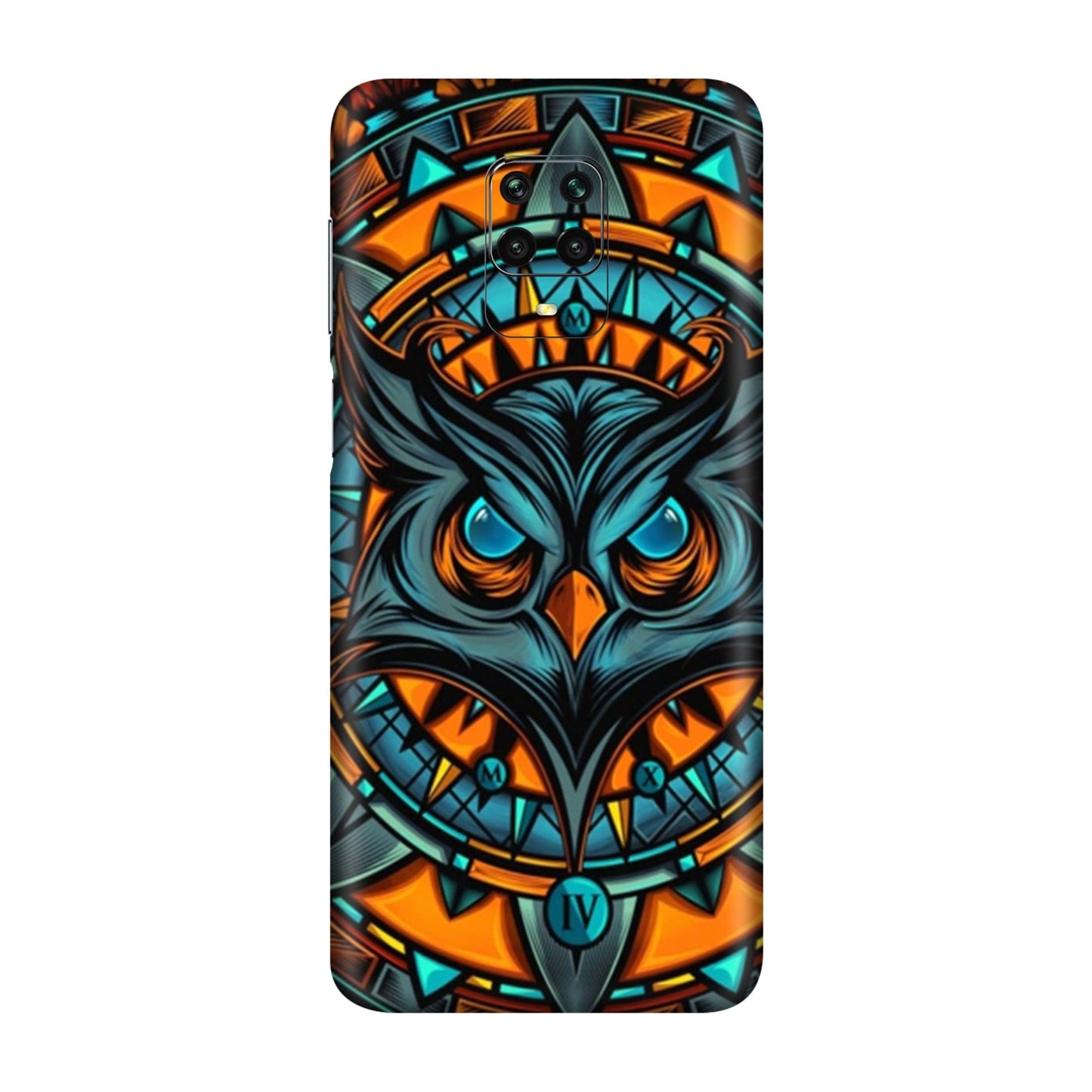 Spirit Owl Mandala Mobile Skin For Redmi Note 9s
