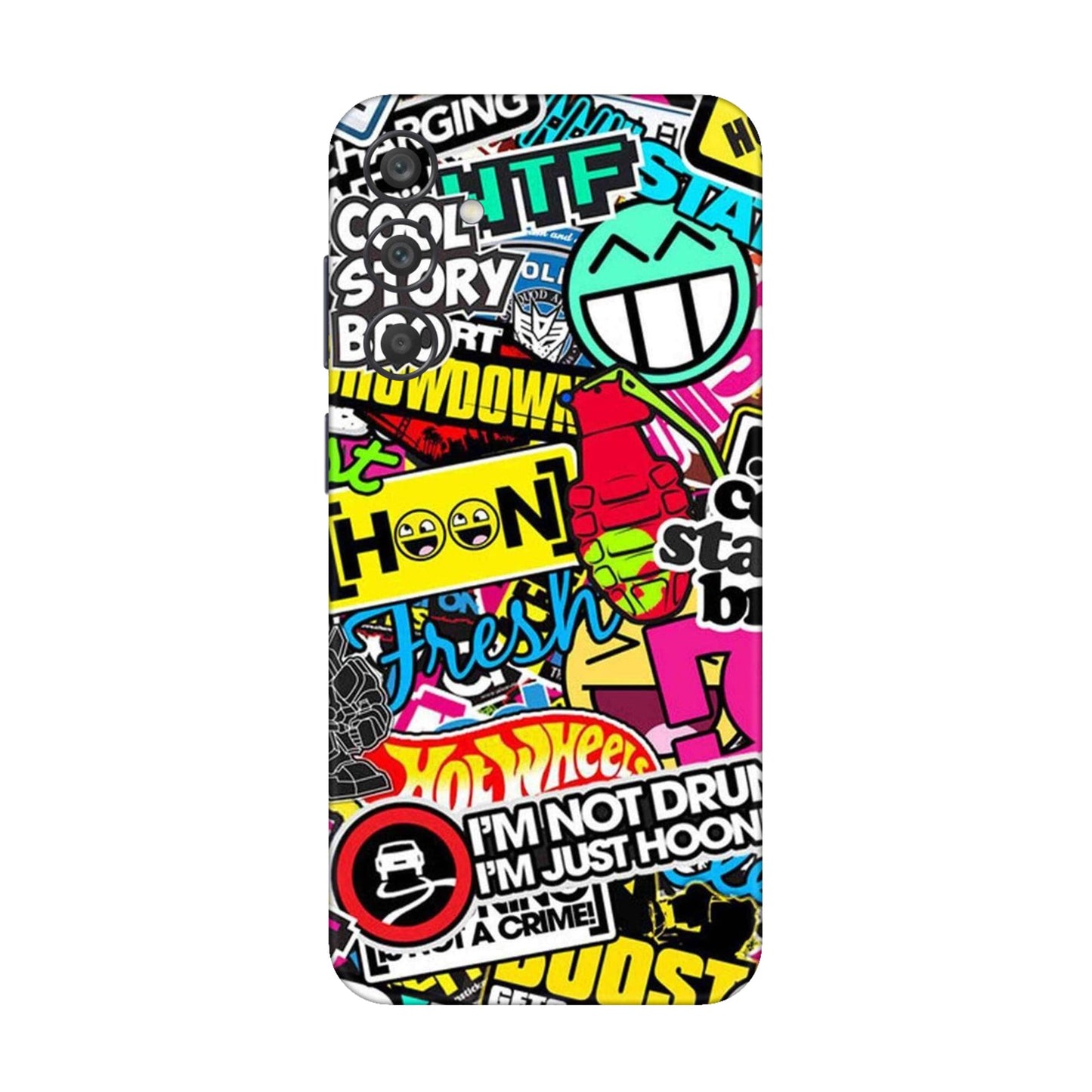 Hoonigan Sticker Bomb Mobile Skin For Samsung Galaxy A15 5g