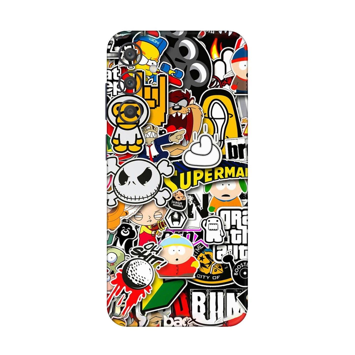 Sukuna Tongue Out Energy Mobile Skin For Samsung Galaxy A15 5g