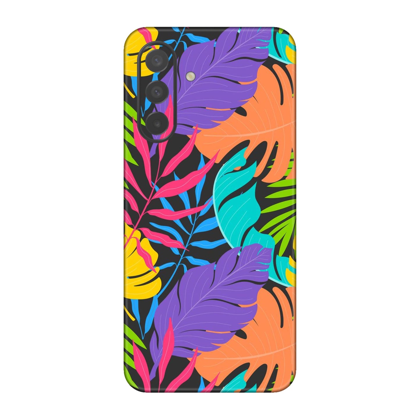 Neon Jungle Leaves Mobile Skin For Samsung Galaxy A26 5g