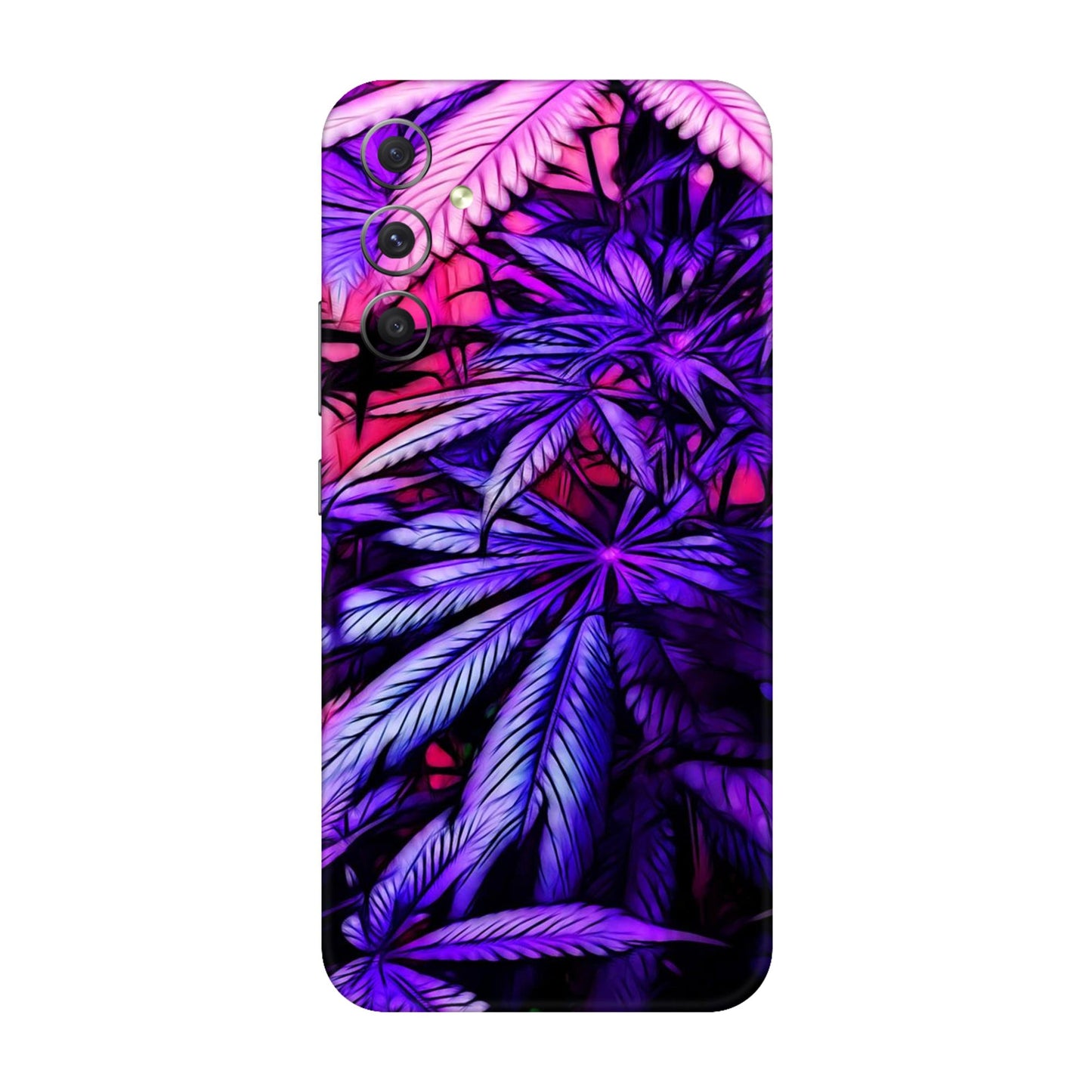 Neon Purple Herb Mobile Skin For Samsung Galaxy A34 5g