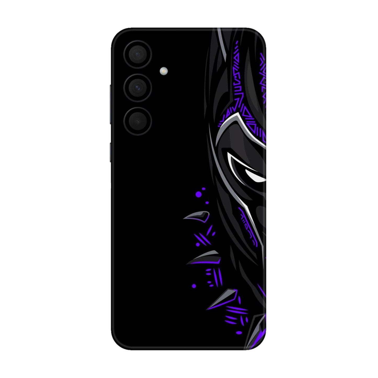 Neon Vibe Cat Mobile Skin For Samsung Galaxy A35 5g