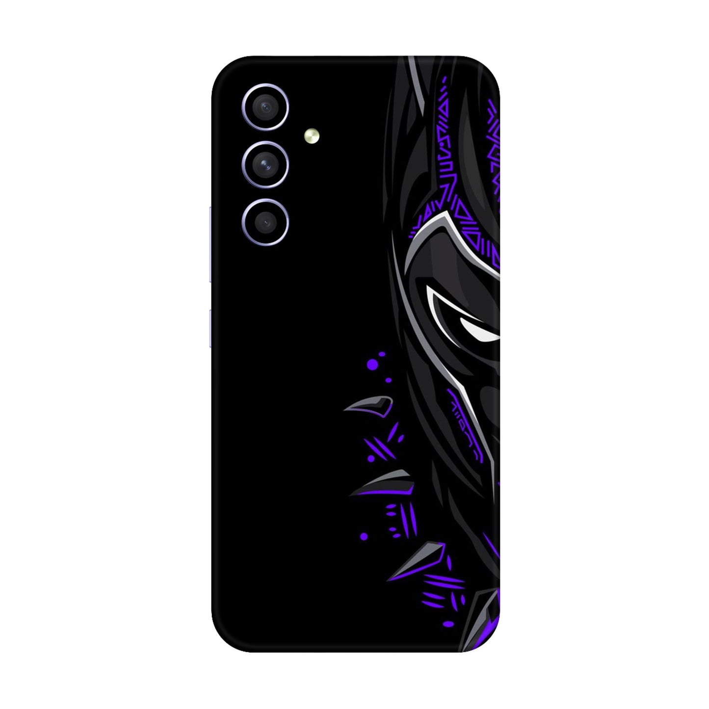 Neon Vibe Cat Mobile Skin For Samsung Galaxy A54 5g