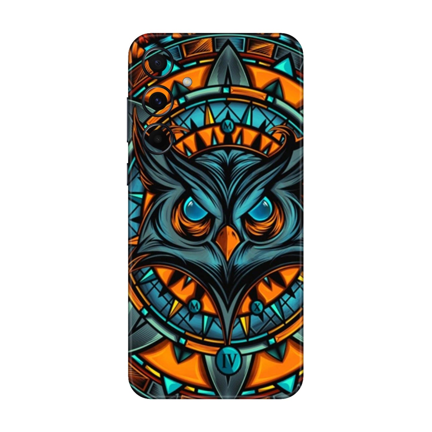 Spirit Owl Mandala Mobile Skin For Samsung Galaxy A55 5g
