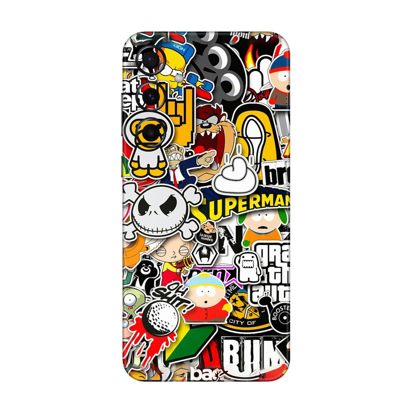 Sukuna Tongue Out Energy Mobile Skin For Samsung Galaxy A55 5g