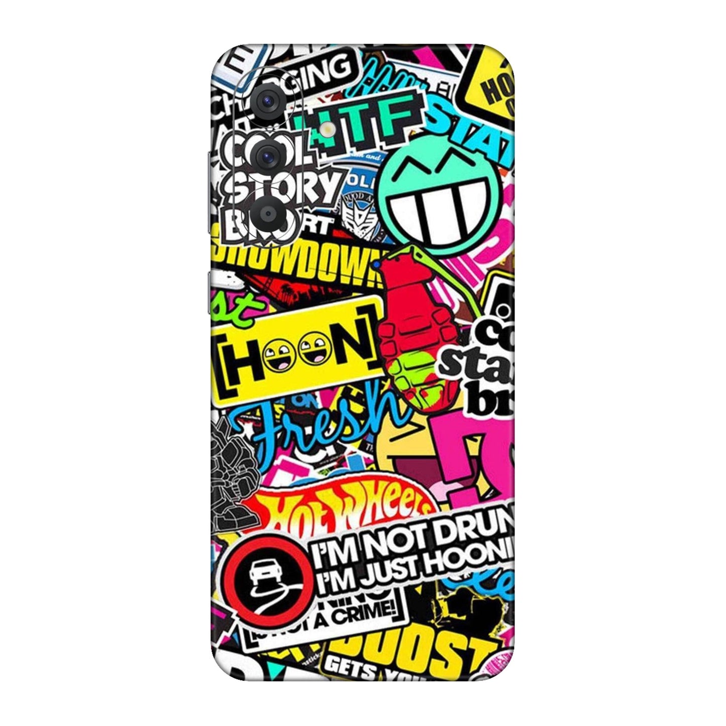 Hoonigan Sticker Bomb Mobile Skin For Samsung Galaxy A56 5g
