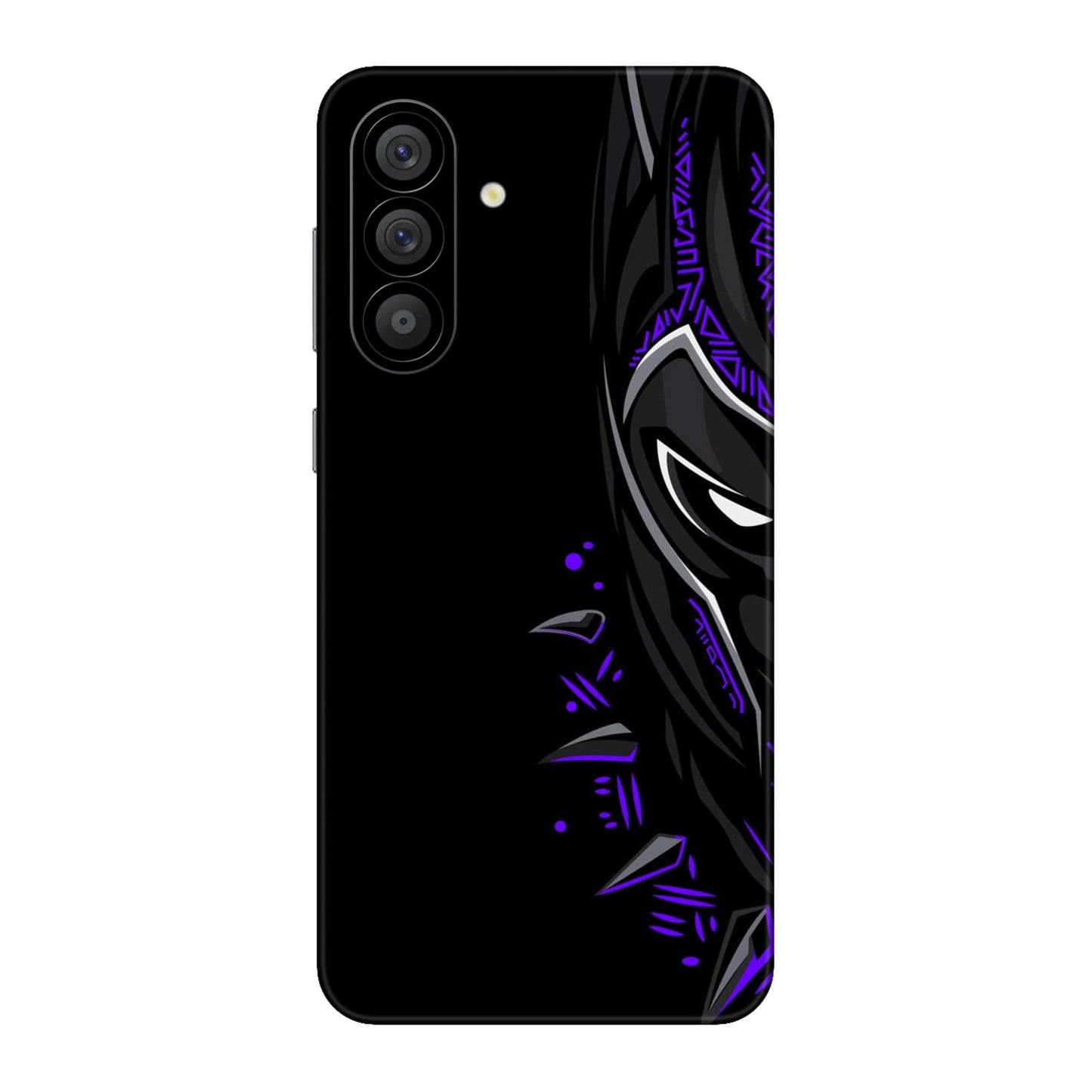 Neon Vibe Cat Mobile Skin For Samsung Galaxy A56 5g