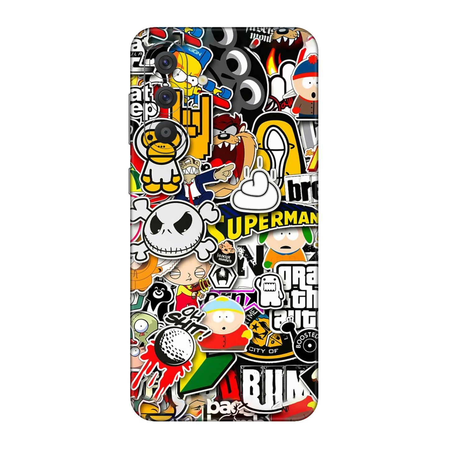 Sukuna Tongue Out Energy Mobile Skin For Samsung Galaxy A56 5g