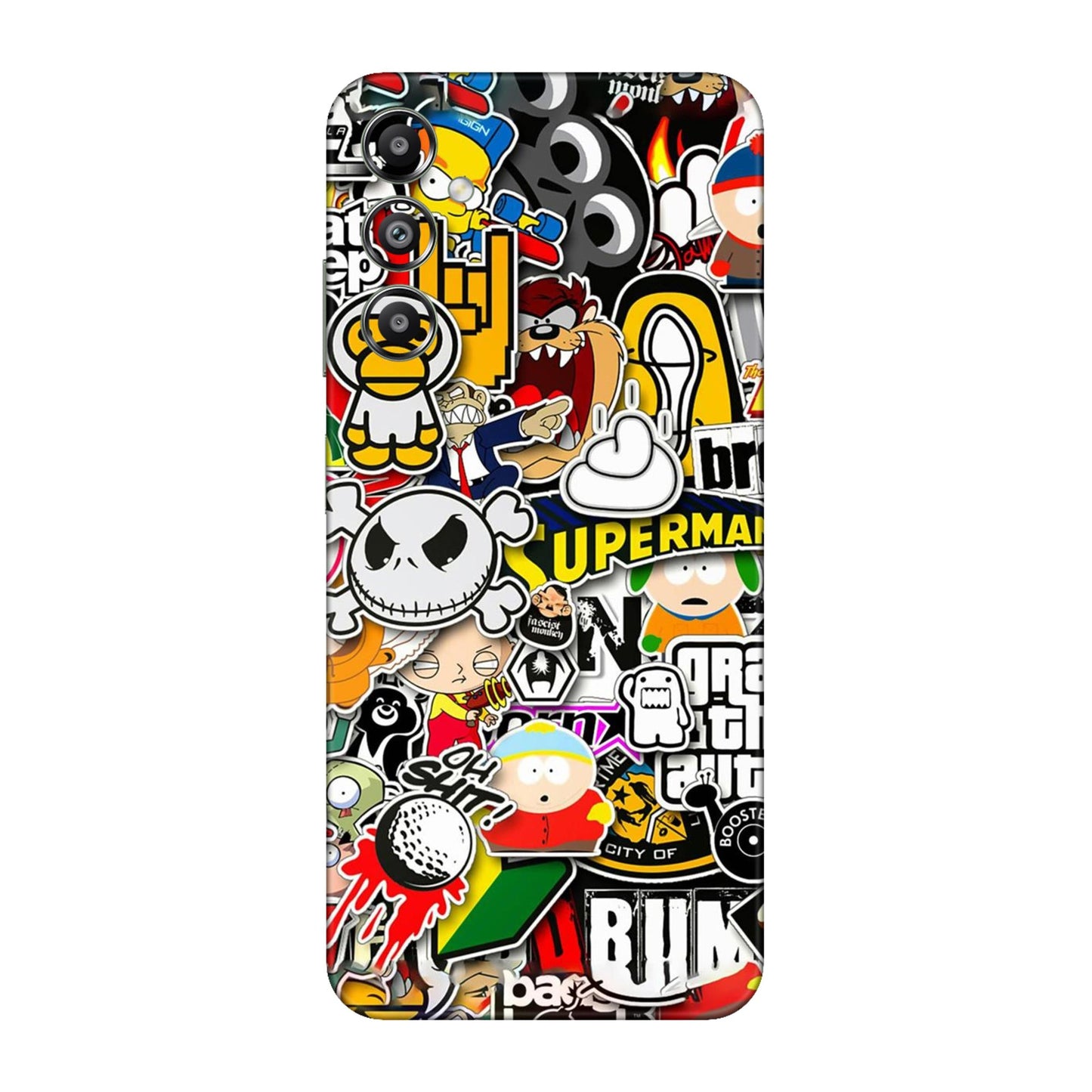 Sukuna Tongue Out Energy Mobile Skin For Samsung Galaxy F14 4g