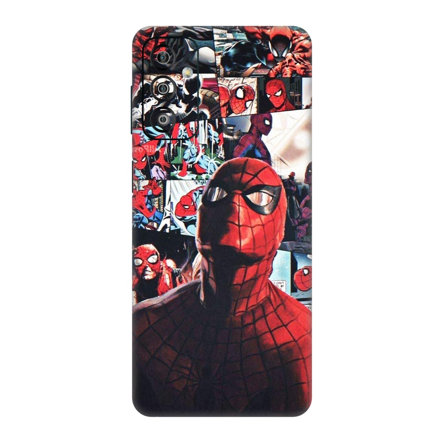 Vintage Spider Man Collage Mobile Skin For Samsung Galaxy F23 5g