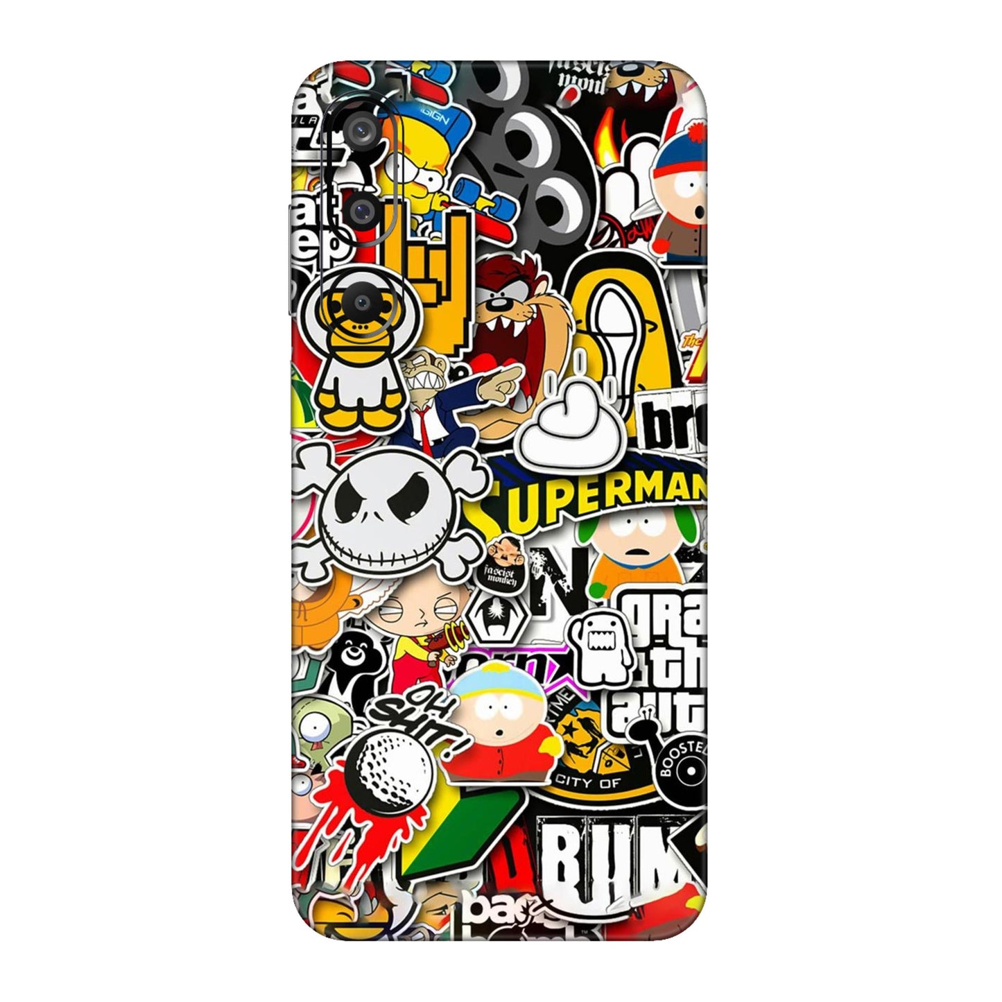 Sukuna Tongue Out Energy Mobile Skin For Samsung Galaxy M16 5g