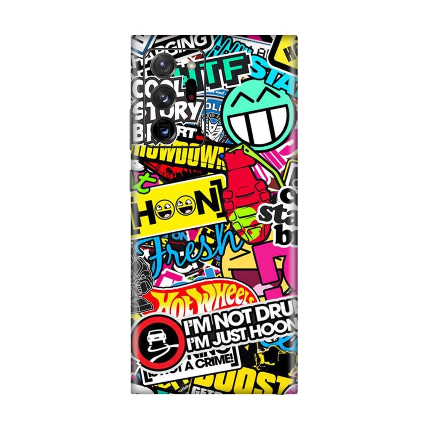 Hoonigan Sticker Bomb Mobile Skin For Samsung Galaxy Note 20 Ultra
