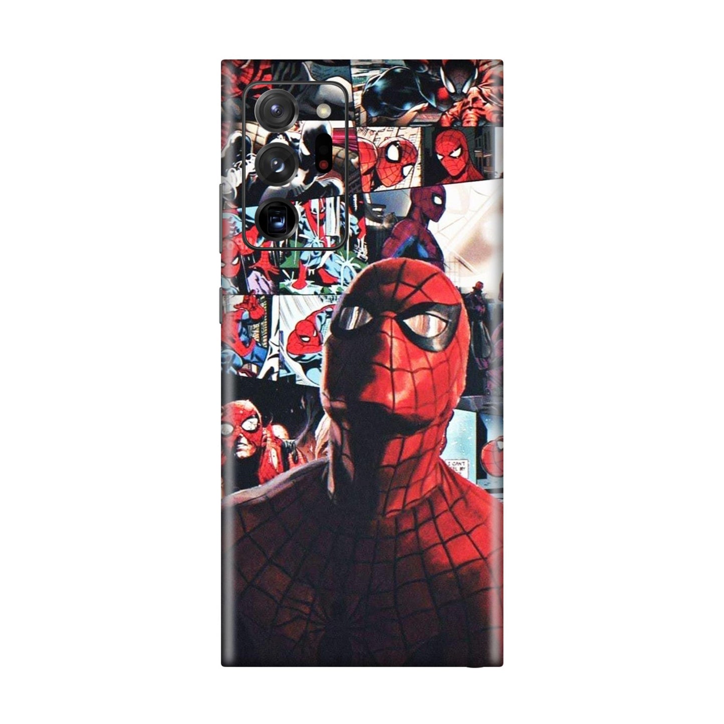 Vintage Spider Man Collage Mobile Skin For Samsung Galaxy Note 20 Ultra