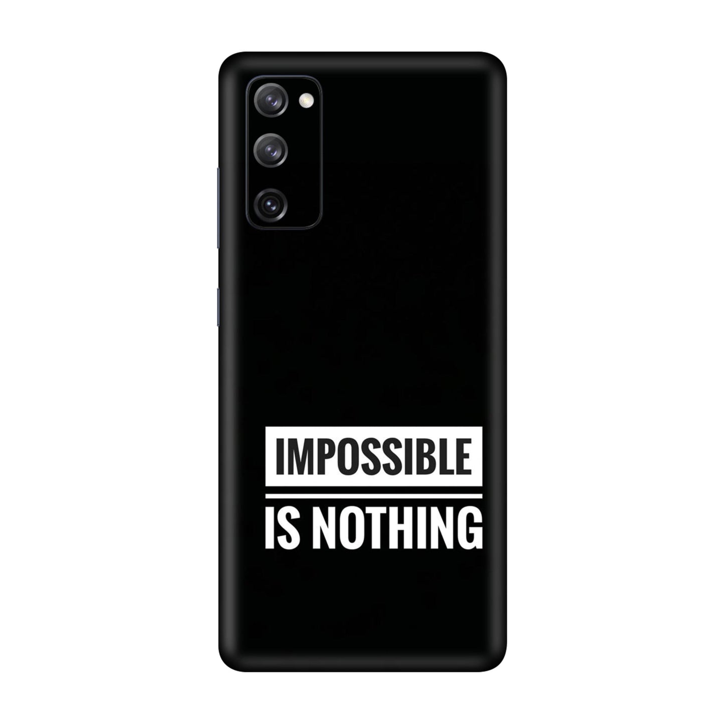 Motivational Text Mobile Skin For Samsung Galaxy S20 Fe