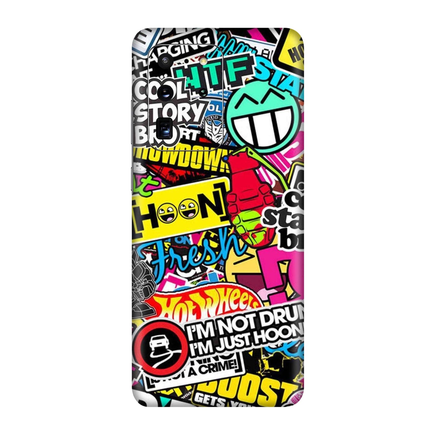 Hoonigan Sticker Bomb Mobile Skin For Samsung Galaxy S20 Ultra