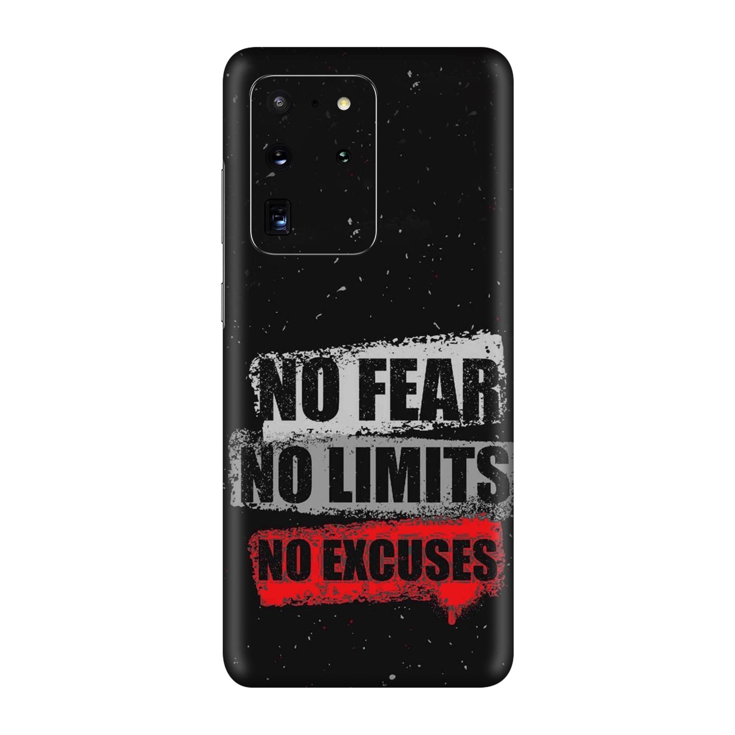 No Fear No Limits Mobile Skin For Samsung Galaxy S20 Ultra