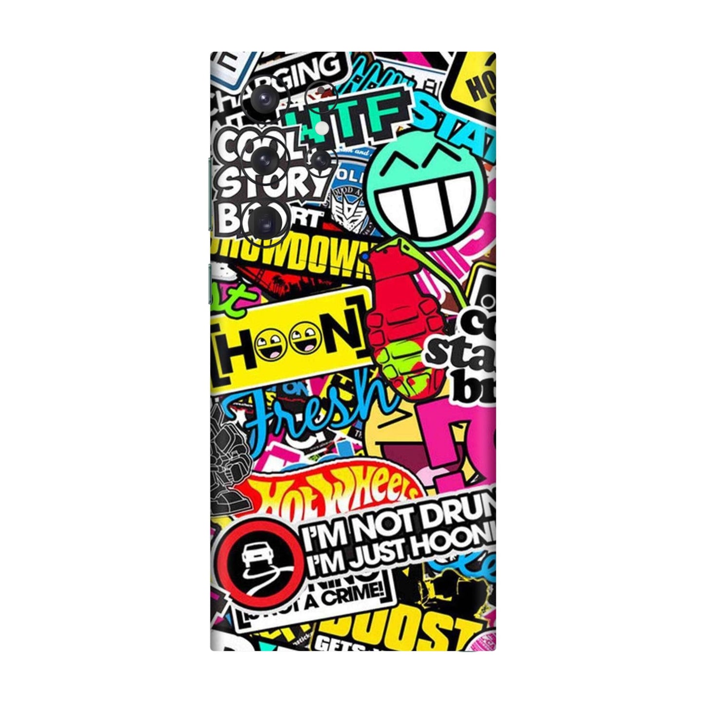 Hoonigan Sticker Bomb Mobile Skin For Samsung Galaxy S22 Ultra