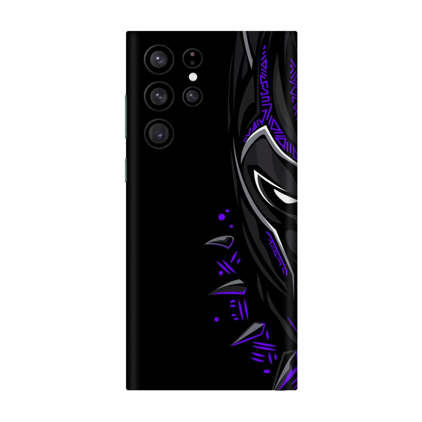 Neon Vibe Cat Mobile Skin For Samsung Galaxy S22 Ultra