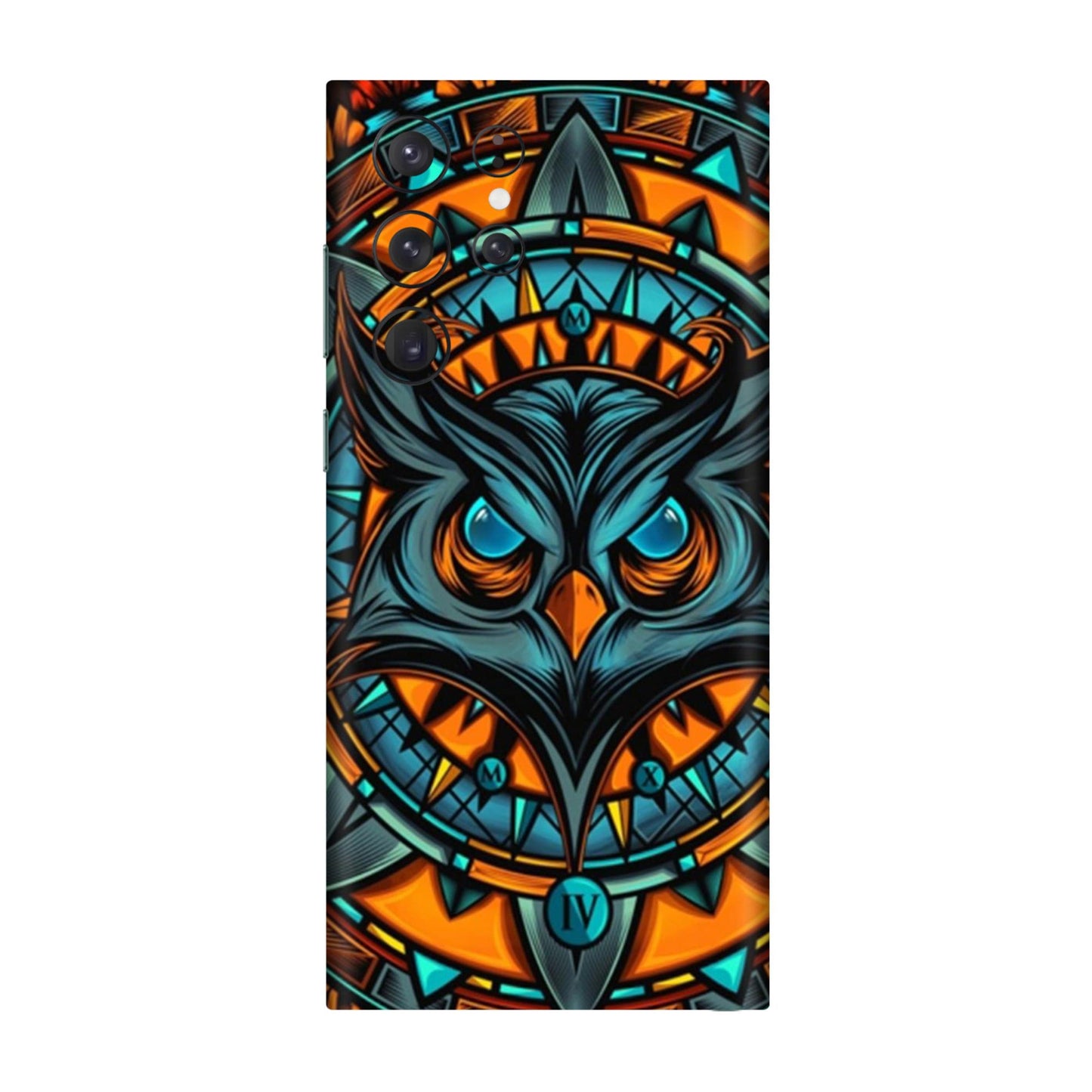 Spirit Owl Mandala Mobile Skin For Samsung Galaxy S22 Ultra