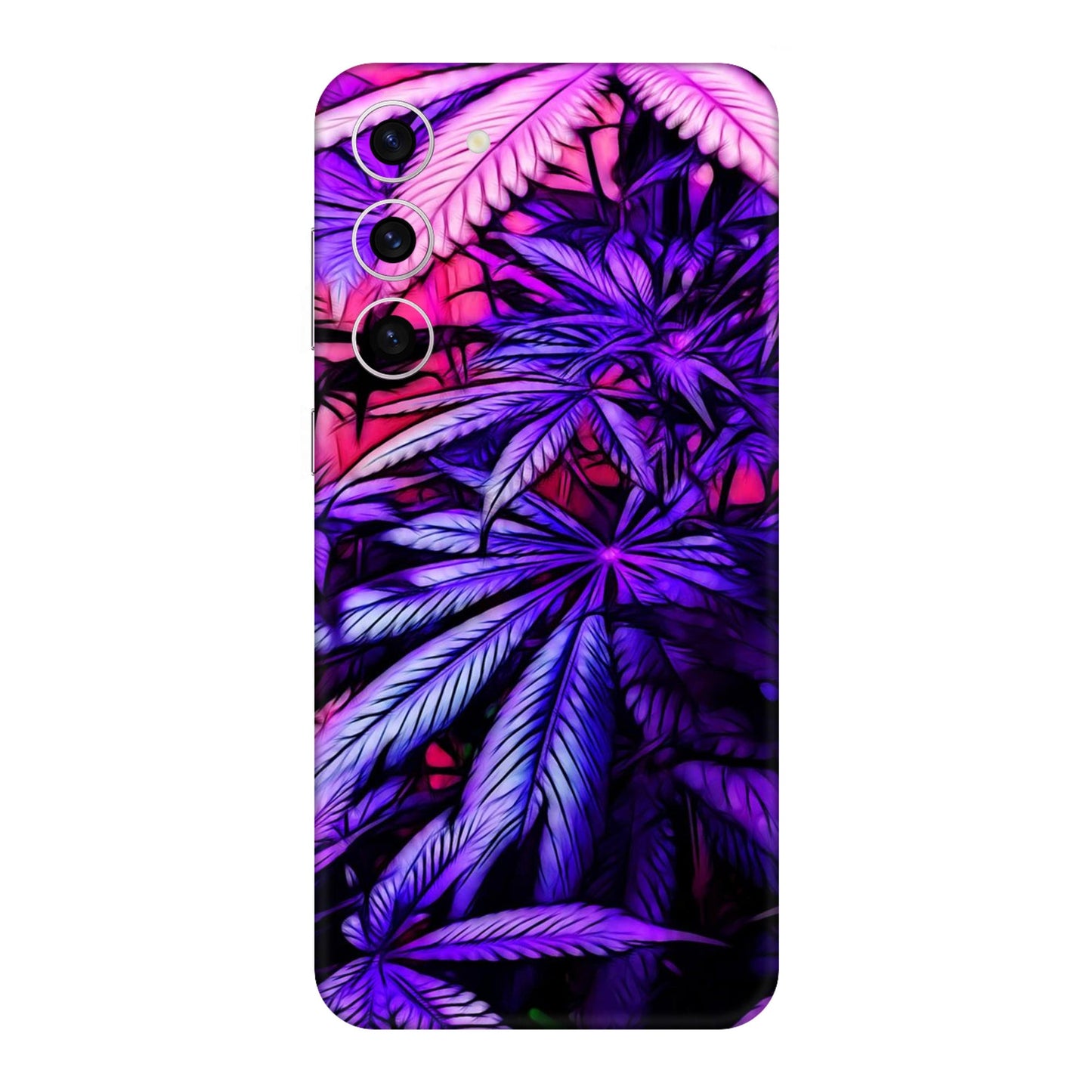 Neon Purple Herb Mobile Skin For Samsung Galaxy S23 Plus 5g