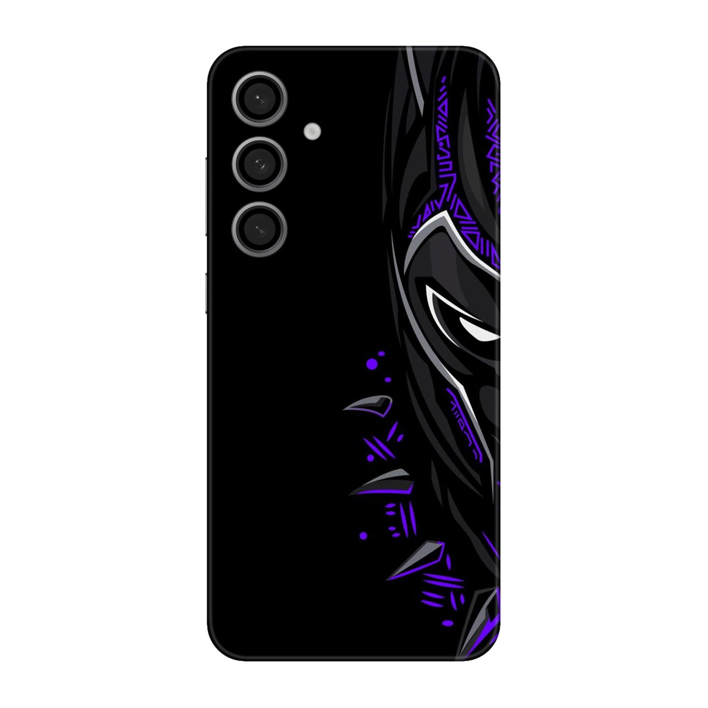Neon Vibe Cat Mobile Skin For Samsung Galaxy S24 Fe 5g