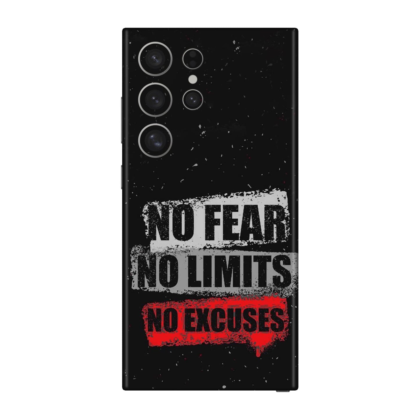No Fear No Limits Mobile Skin For Samsung Galaxy S24 Ultra 5g