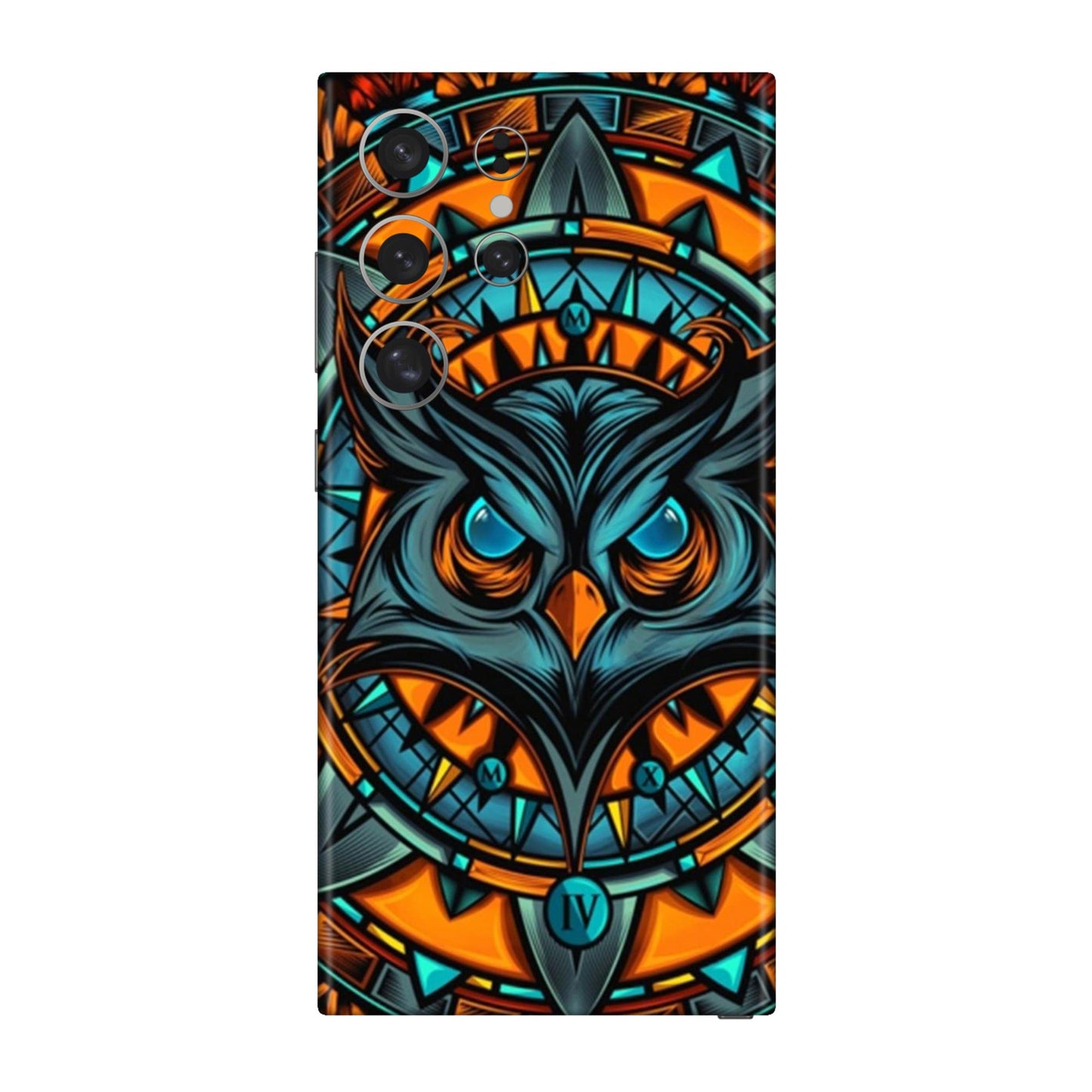 Spirit Owl Mandala Mobile Skin For Samsung Galaxy S24 Ultra 5g