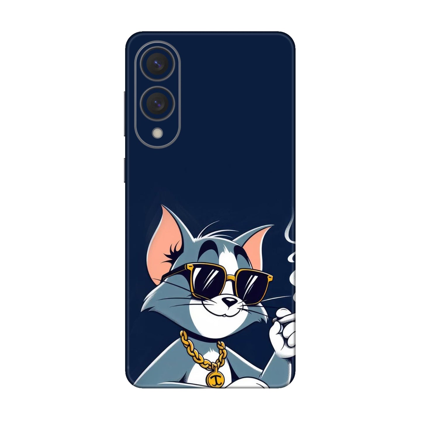 Tom the Boss Cat Mobile Skin For Samsung Galaxy S25 Edge 5g