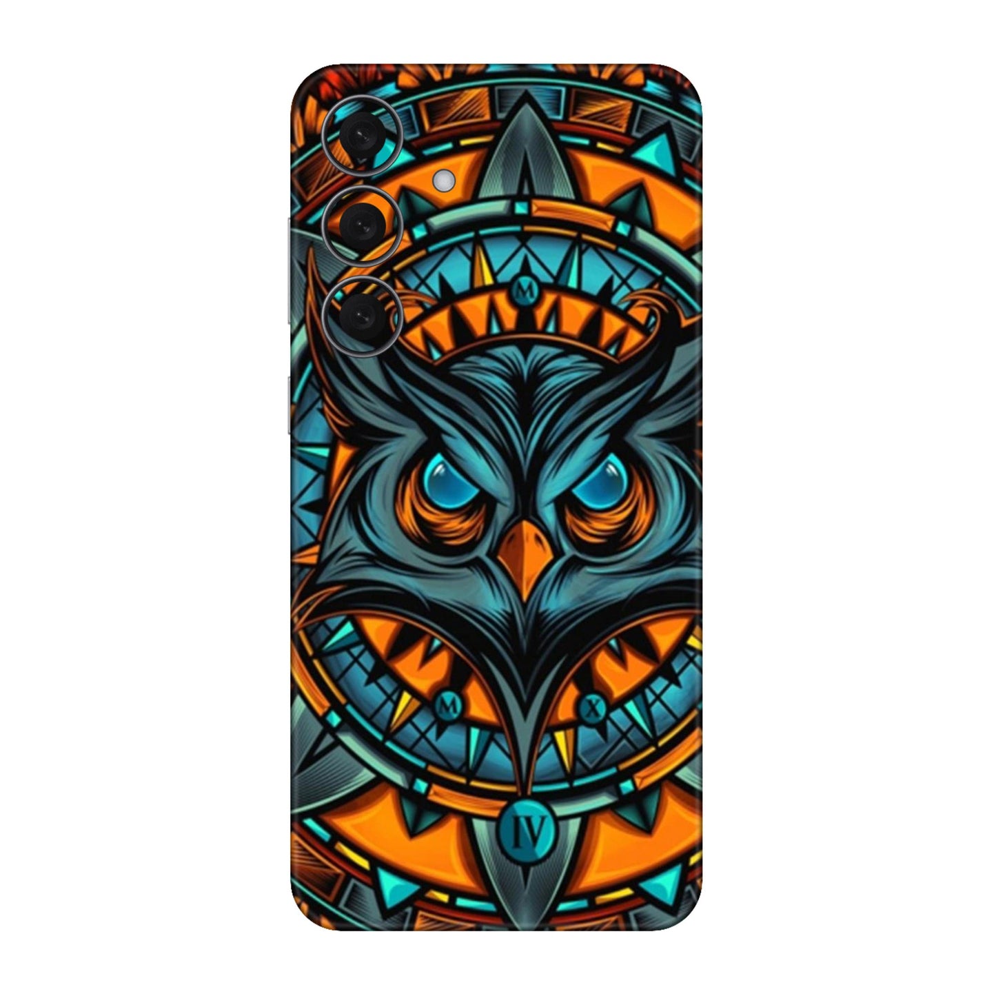 Spirit Owl Mandala Mobile Skin For Samsung Galaxy S25 Fe 5g