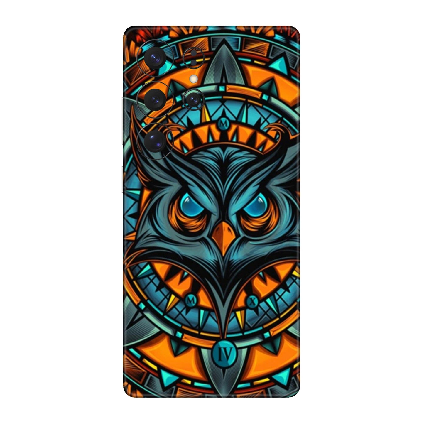 Spirit Owl Mandala Mobile Skin For Samsung Galaxy S25 Ultra 5g