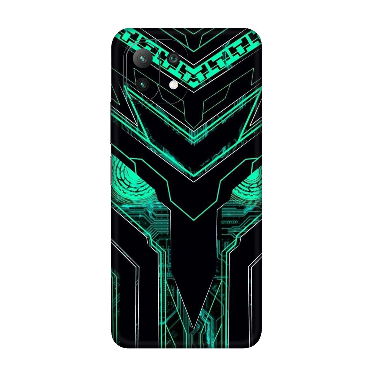 Neon Circuit Predator Mobile Skin For Xiaomi 11 Lite NE 5g